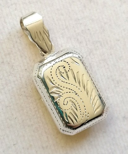 Silber 925 medaillon amulett - silber,