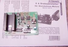 H-Tronic DC-Drehzahlsteller