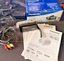 Panasonic HDC-SD10 HD Camcorder Full HD Video OVP TOP ZUSTAND Kamera + 2GB SD