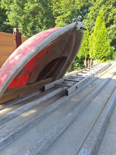 Kleines anka freizeitruderboot - kleines, anka-freizeitruderboot