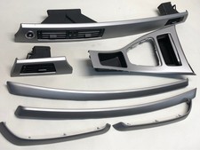 orig.  BMW E90 / E91  3er  Dekorleisten Dekorblenden Interieurleisten  silber