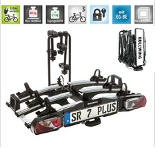 Bullwing SR7+ Fahrradträger für 3 Fahrräder oder E-Bike klappbar vormontiert