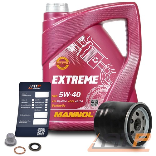 ölwechselset 5w 40 - +, 5w-40