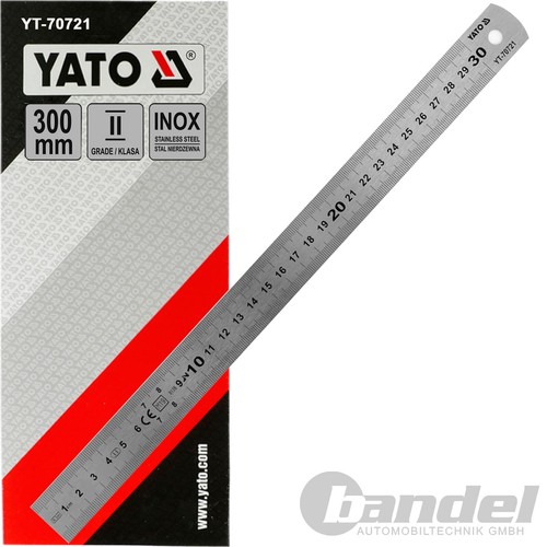 Yato edelstahl lineal 300mm - yato,