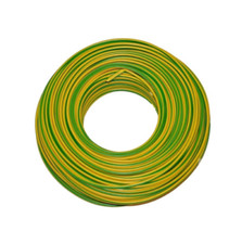 Erdungskabel Kabel H07V-K grün gelb 6 mm² Aderleitung flexibel 1 - 100m  Erdung
