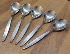 WMF Cromargan 5x Kaffeelöffel,Modell Stockholm