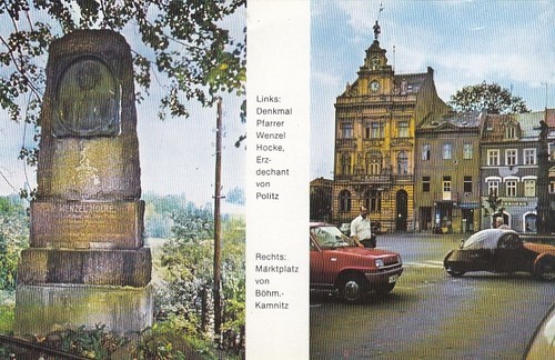 Politz monument father hocke - politz,,