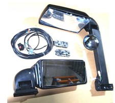 Außenpiegel Komplettset Links stehend, rechts hängend für Bus und Wohnmobil