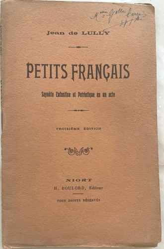 Livret saynète kindlich - kindlich, und
