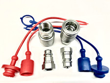 2 x Hydraulik Kupplung 1/2" IG