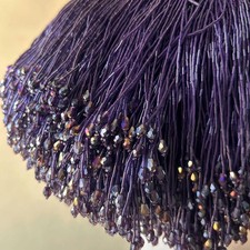 Hängende Perlenfransenborte