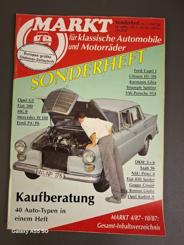 Oldtimer markt sonderheft - markt,