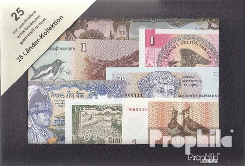 Banknoten alle welt - alle, 25