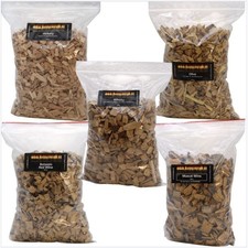 Räucherchips Grillchips Wood Chips Exoten Sortiment Whisky Rotwein Olive Hickory