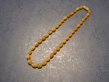 Bernstein Butterscotch Halskette Oliven Schmuck Drehverschluss Amber