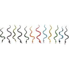 2X(Kunststoff-Reptilien Tier