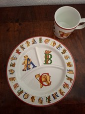 Tiffany: Alphabet Bears by Tiffany 1994 Teller und Tasse Neuwertig