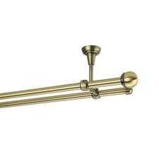 Gardinenstange Silber Antik