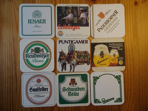 Bierdeckel jena schwaben - jena,,