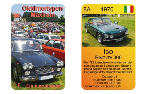 Auto quartett großformat - auto,