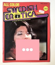 Swedish Erotica No 39 1980 Nude Akt Sexy Vintage Zeitschrift Erotic Magazine