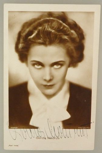 Autogramm deutsche film und - autogramm,