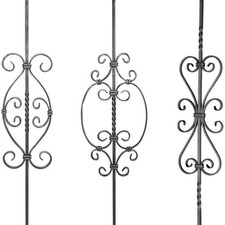 Schmiedeeisen Zaunstab 12×12