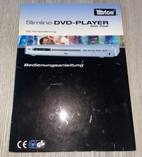 Tevion DVD 7000 Slimeline DVD-Player Bedienungsanleitung Gebrauchsanleitung