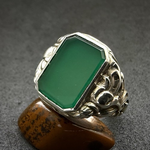 Jugendstil ring 835 silber - ring,