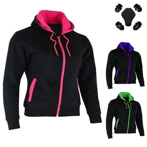 Biker hoodie für damen mit - für,