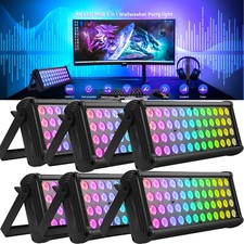 6stk 192W 48 LED RGBW 16CH