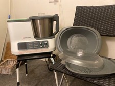 Ambiano Küchenmaschine, WLAN Funktion, Waage, Steuerung per App, Dampfgaraufsatz