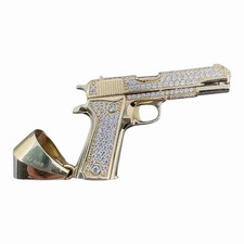 585 gold anhänger pistole - 585,