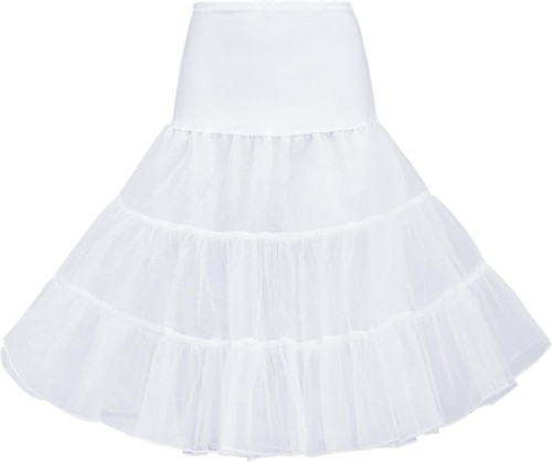 Damen petticoat unterrock kurz - damen,