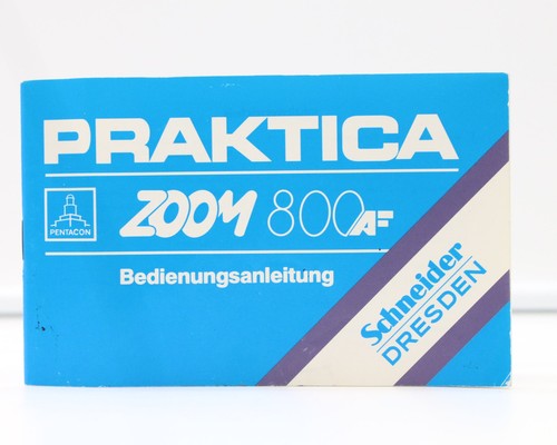 Bedienungsanleitung praktica - bedienungsanleitung,
