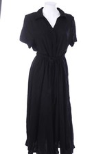 H&M Maxikleid M Schwarz #8959