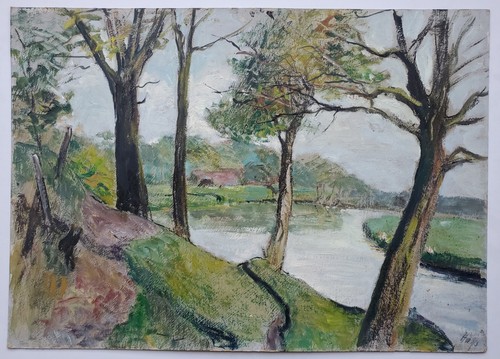 Gemälde öl landschaft - gemälde,