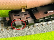 Märklin H0 48291 Torpedopfannenwagen Ersatzteil Achsabdeckung Radabdeckung