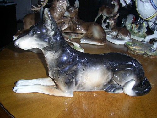 Große porzellan figur - große,