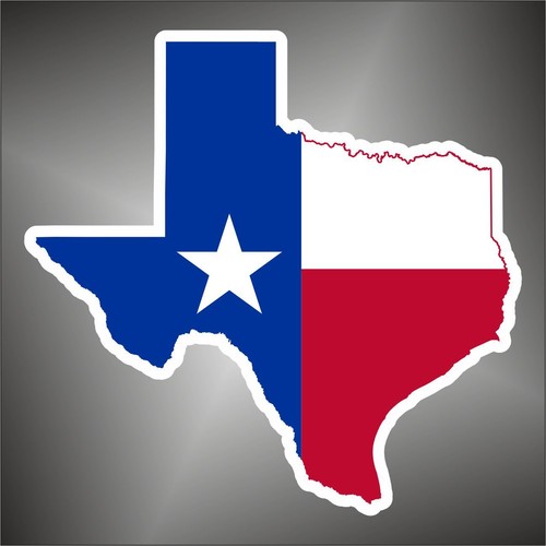 Texas usa flagge - flagge, aufkleber