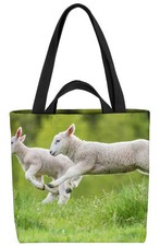 Junge Lämmer Tasche Lamm