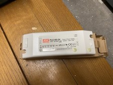 PLC-60-24 Netzteil: Impuls LED 60W 24VDC 16,8-24VDC 2,5A 90-264VAC IP20 MEAN WEL