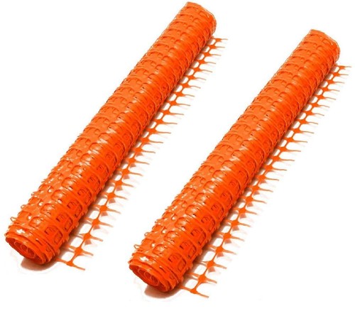 Bauzaun 1 m warnnetz - 1,