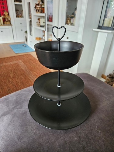 Etagere schwarz groß