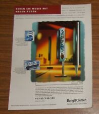 Seltene Werbung B&O BANG & OLUFSEN BeoSound 9000 Design HiFi System Anlage 1996