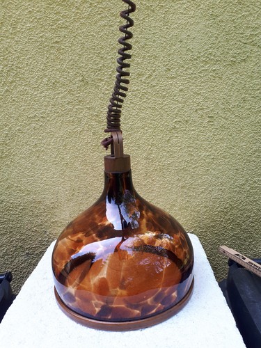 70er jahre braune muranoglas - 70er,