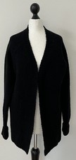 SINSAY dicke Strickjacke Gr.S schwarz Acrylgemisch,ohne Verschluss,gebraucht
