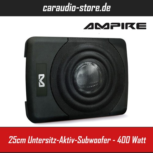 25cm aktiv untersitz subwoofer - aktiv,