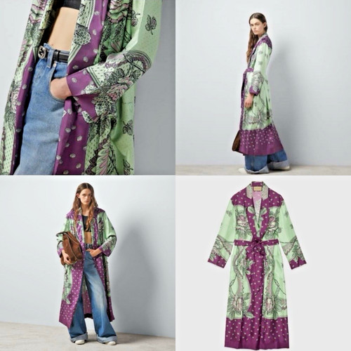 Gucci silk kaftan style - silk, kaftan-style