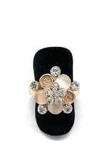 Modeschmuck Ring, Rosé